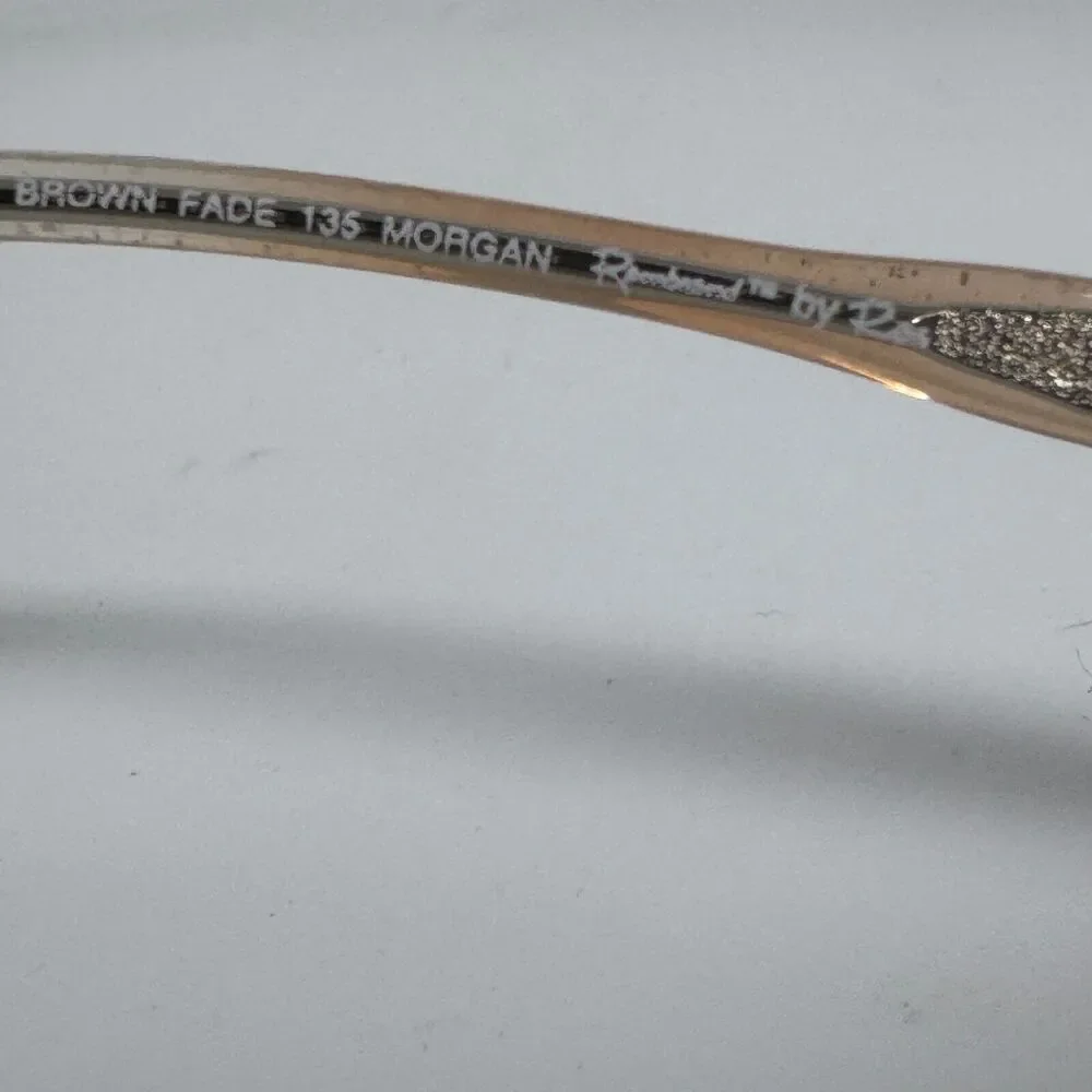 Vintage Rembrand By Rem Eyeglasses Frames Morgan Brown‎ Fade 135 H16090